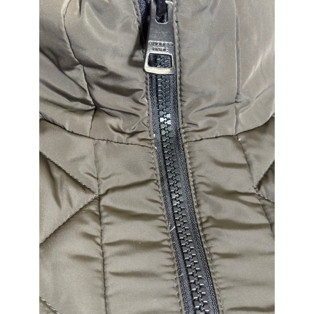 Andrew Marc XXL Vest Quilted Olive Green Full Zip Sleeveless Puffer Women‎ - Picture 6 of 9